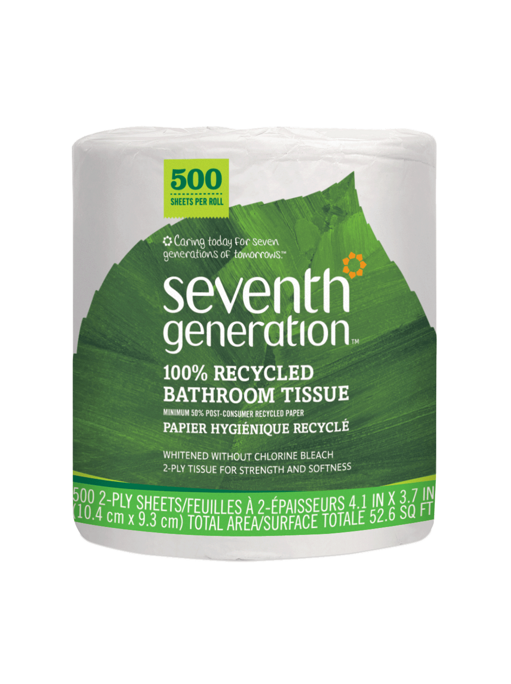 100% Recycled Bathroom Tissue 2-ply