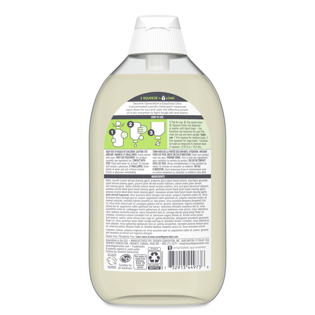 EasyDose™ Power+™ Ultra Concentrated Laundry Detergent - Clean Scent