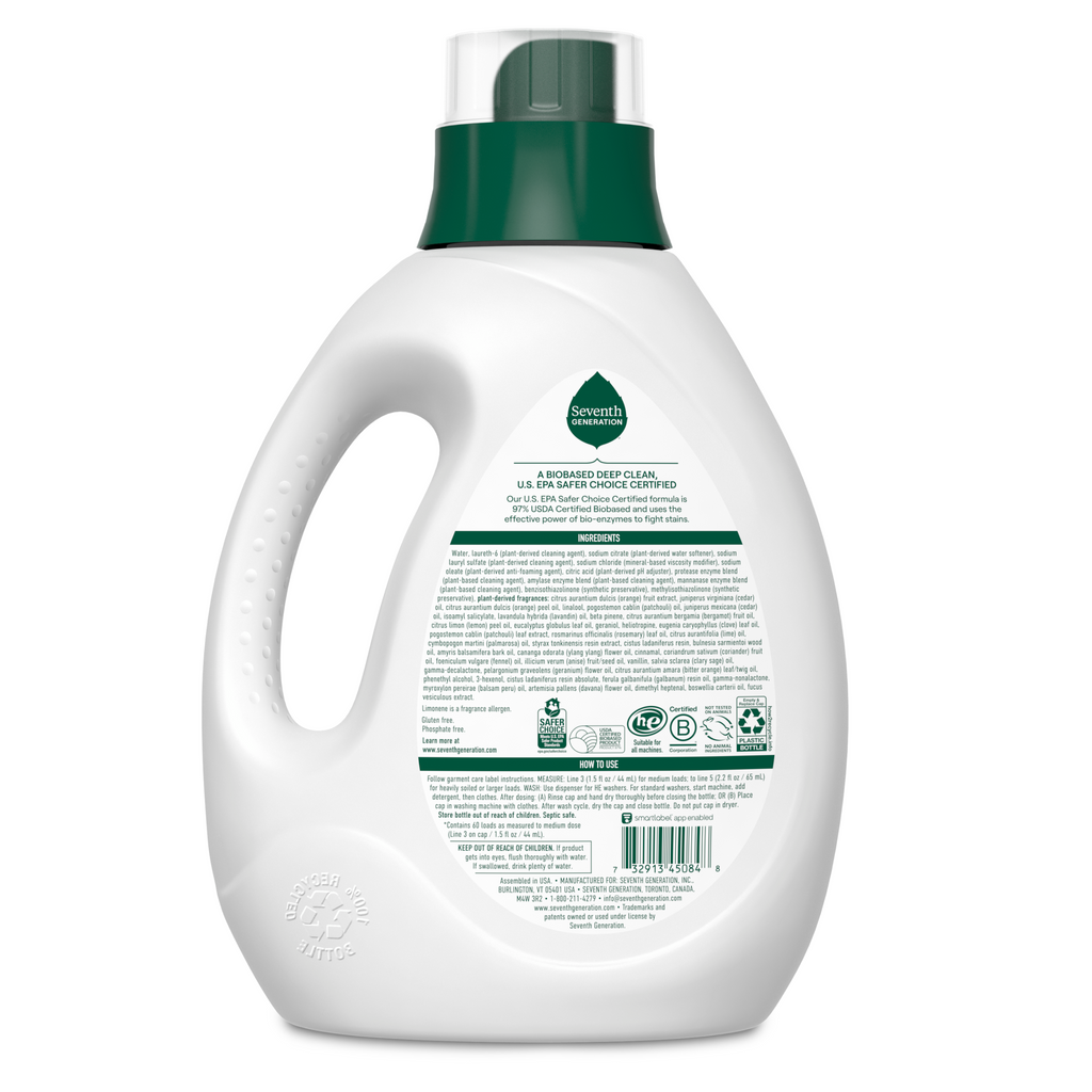 Liquid Laundry Detergent - Sage & Cedar
